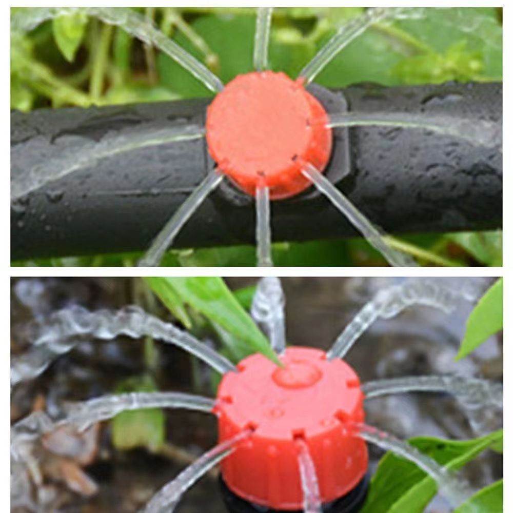 Adjustable irrigation dripper for precise plant supply 5