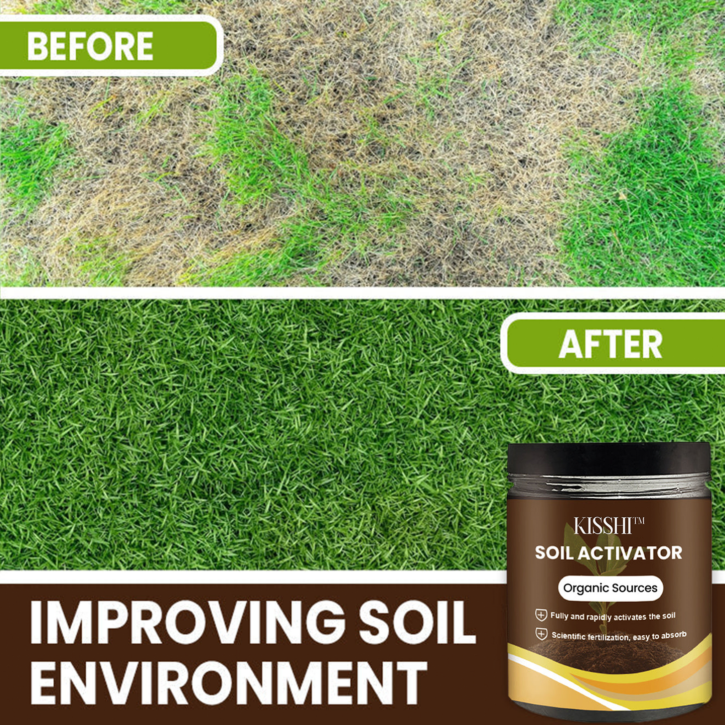 KISSHI™ Soil Activator Limited Discount 1💰