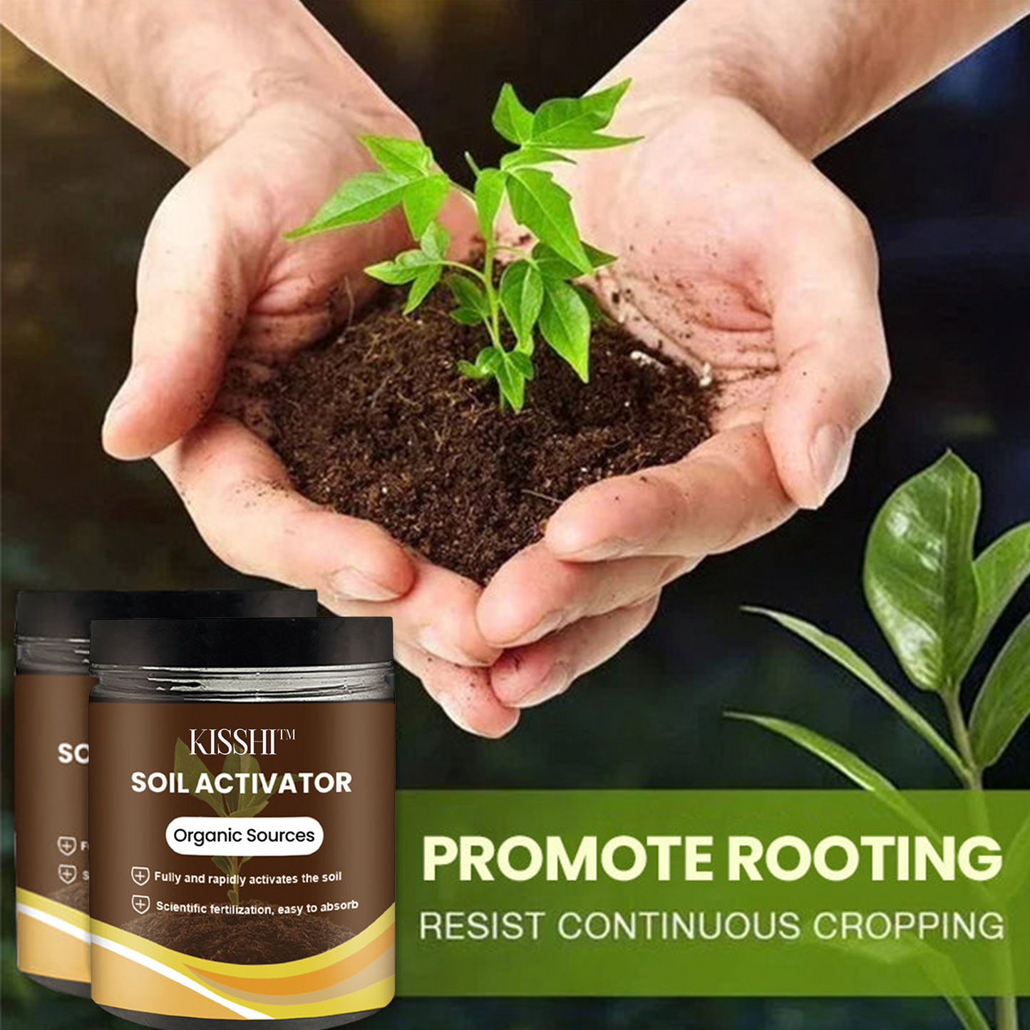 KISSHI™ Soil Activator Limited Discount 1💰