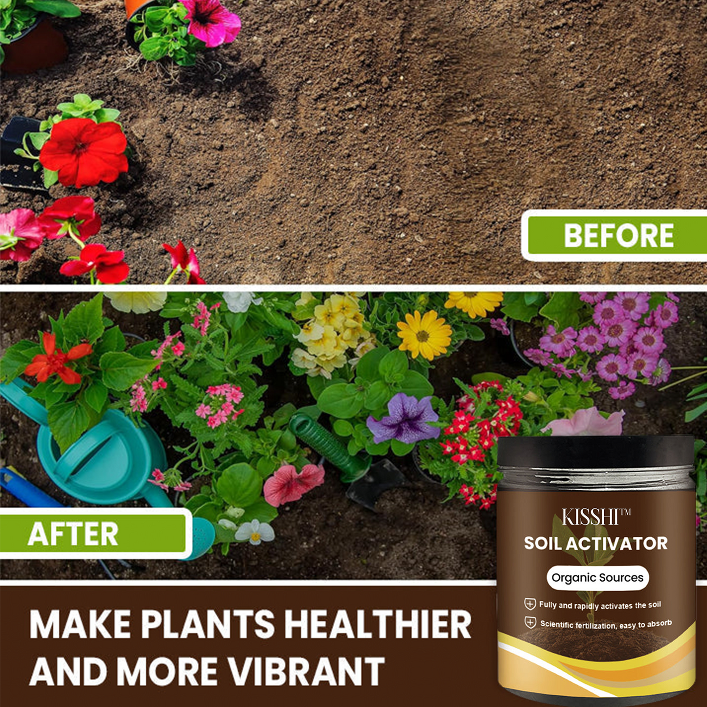 KISSHI™ Soil Activator Limited Discount 1💰