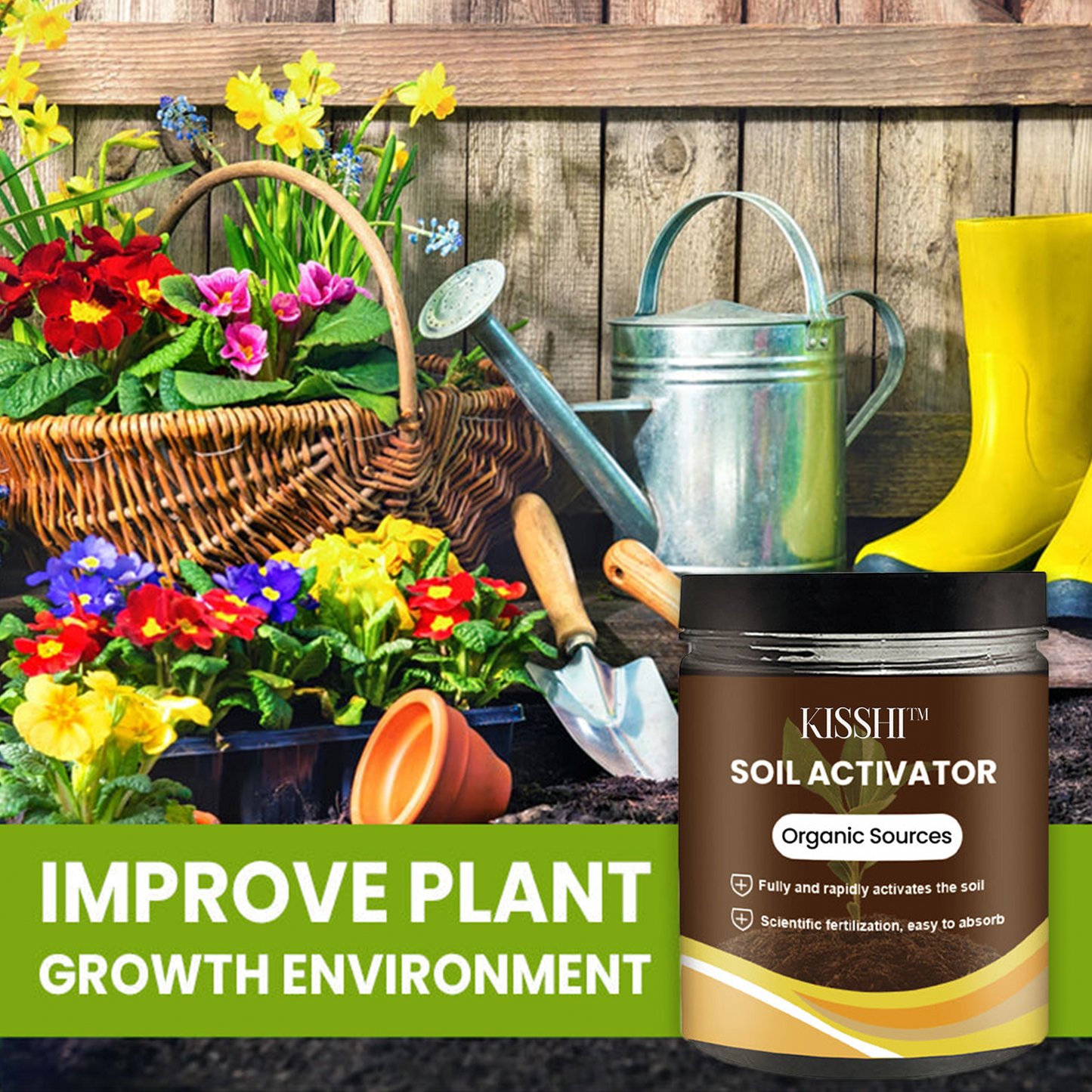 KISSHI™ Soil Activator Limited Discount 1💰