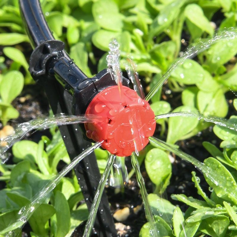 Adjustable irrigation dripper for precise plant supply 3