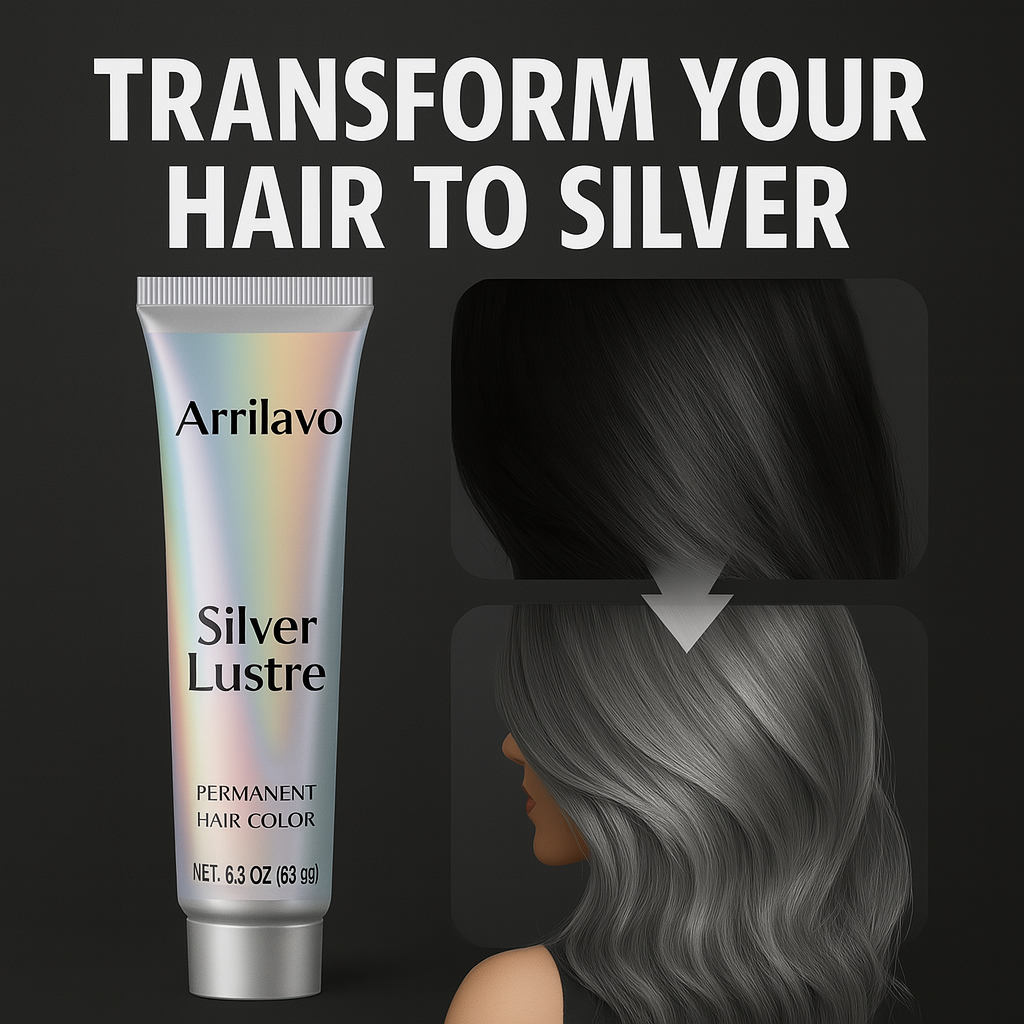 SilverLustre™ — Glow with Naturally Vibrant, Silky-Soft Silver Hair That Steals Every Glance