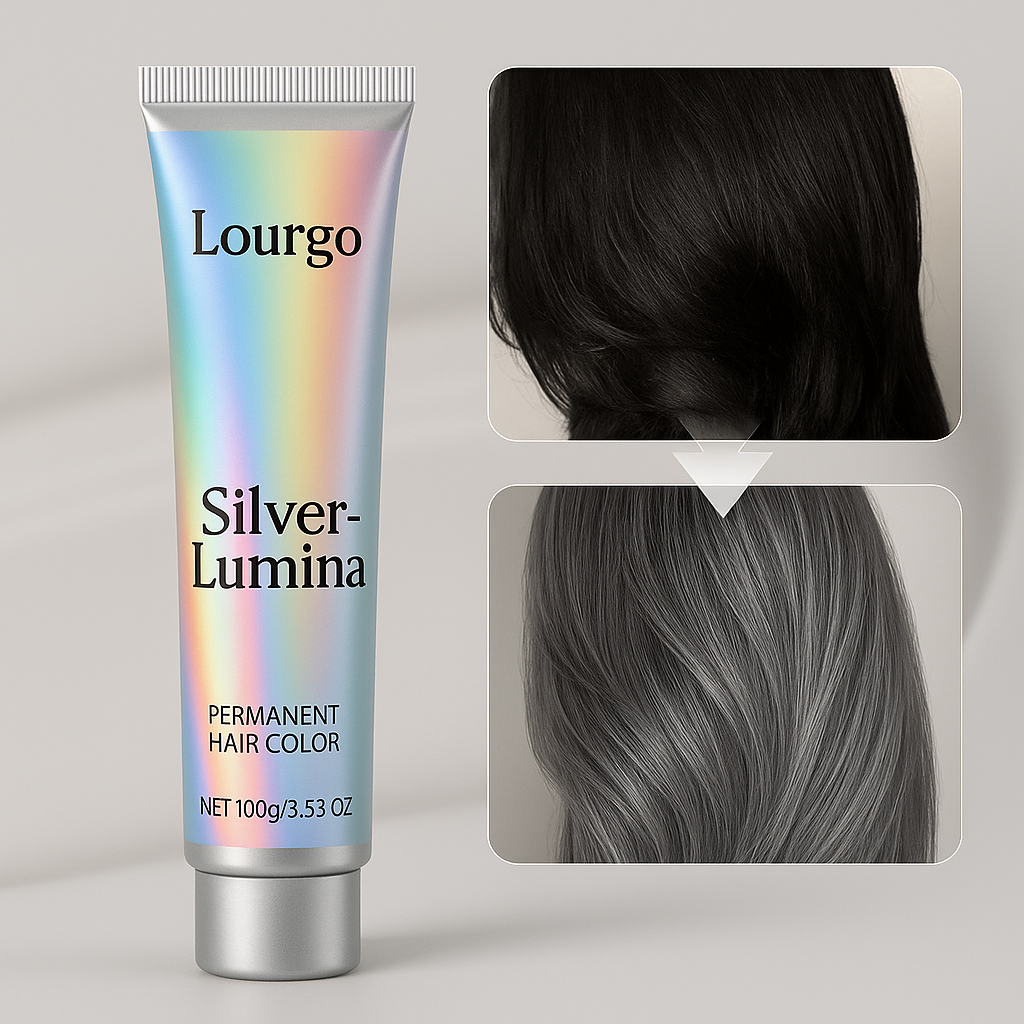 SilverLustre™ — Glow with Naturally Vibrant, Silky-Soft Silver Hair That Steals Every Glance