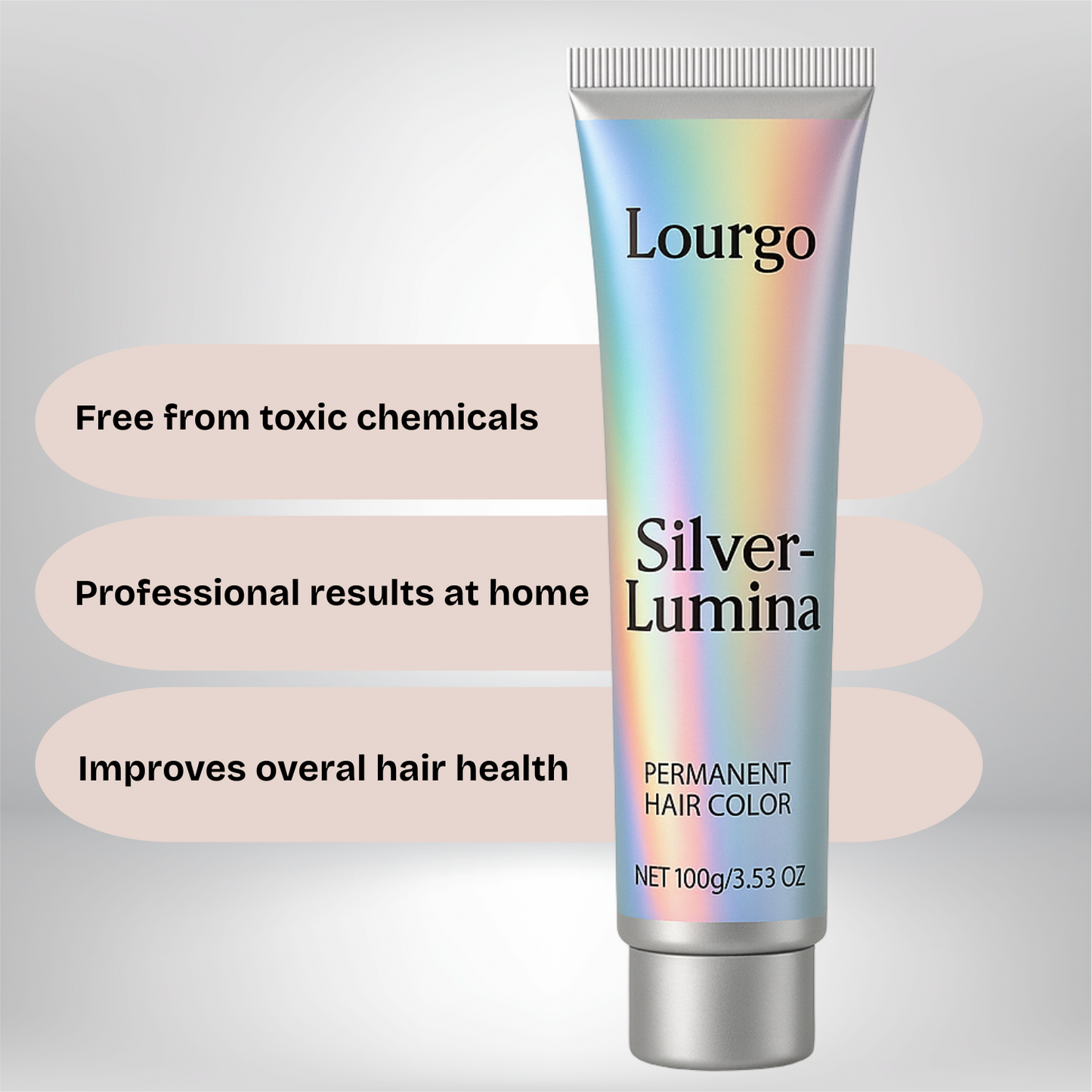 SilverLustre™ — Glow with Naturally Vibrant, Silky-Soft Silver Hair That Steals Every Glance
