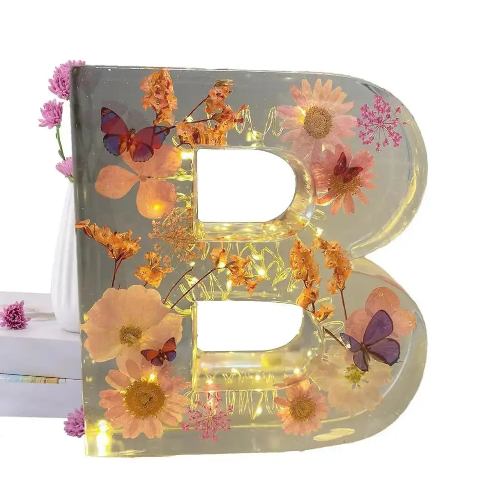 Unique handmade flower lamp - gentle light for your home! 2
