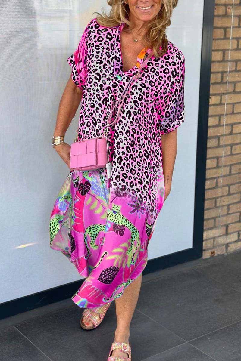 Kaitlyn⢠Summer Leopard Dress