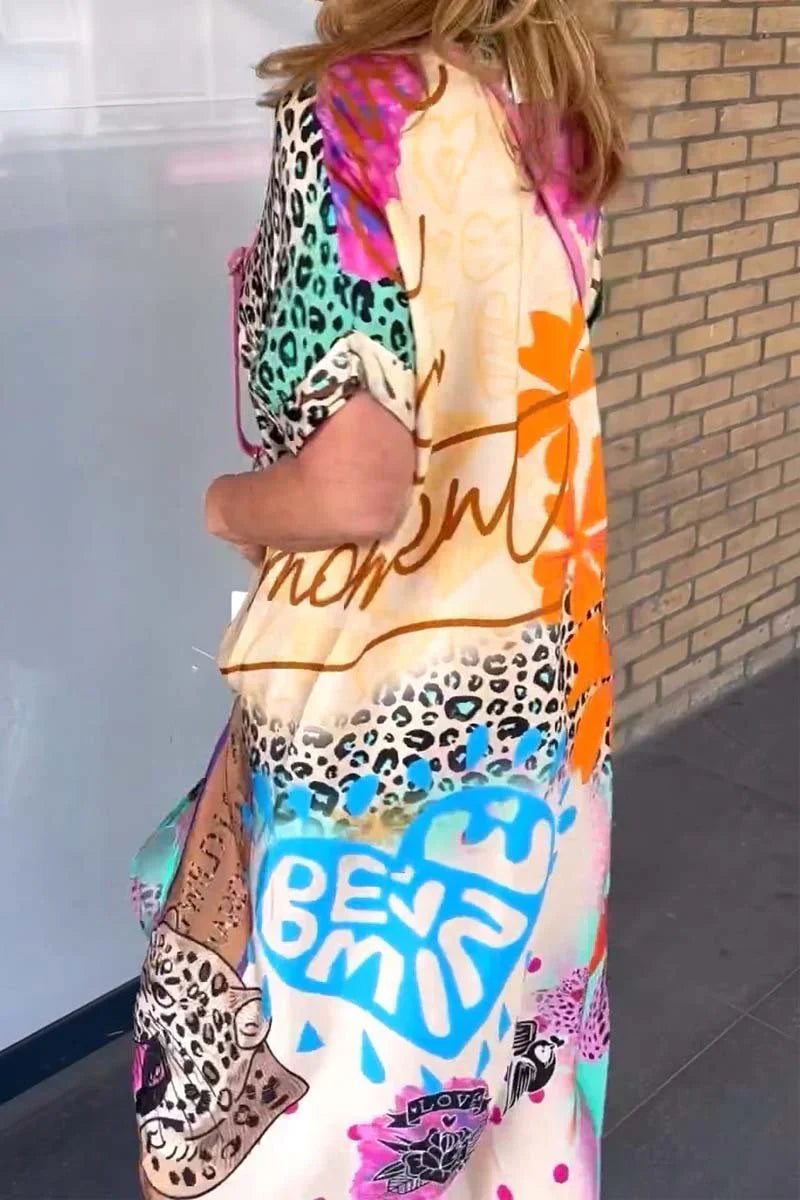 Kaitlyn⢠Summer Leopard Dress