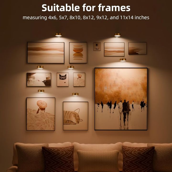 1+1 Free | Magnetic LED Picture Light – Perfectly Showcase Your Artwork 4