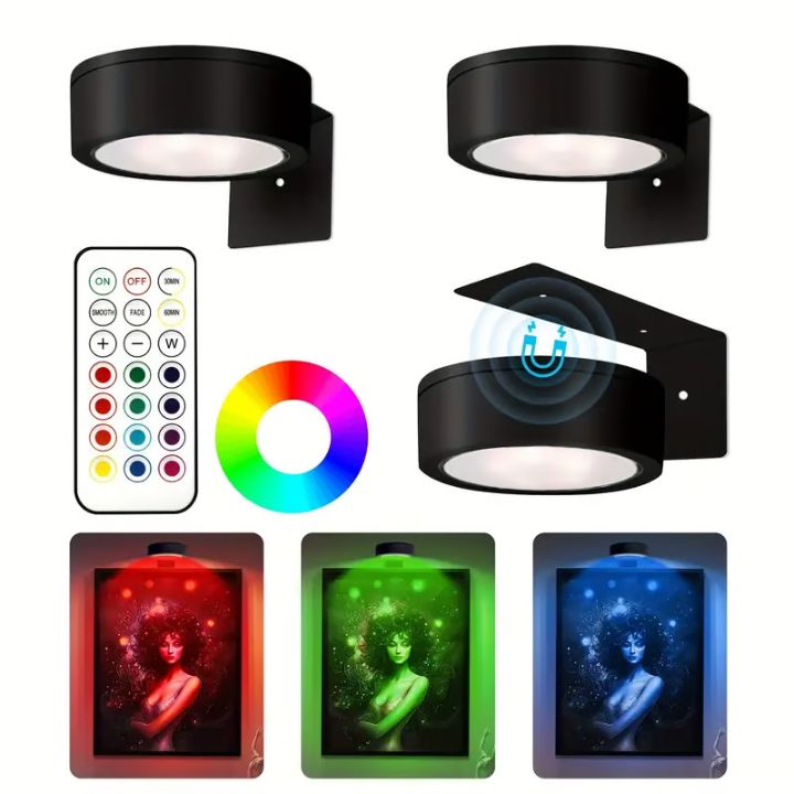 1+1 Free | Magnetic LED Picture Light – Perfectly Showcase Your Artwork 7