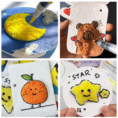 3D Canvas - The Magic Sponge Painting Set 1