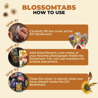 BlossomTabs™ - Perfect for Book Lovers (20+20 Free) 5
