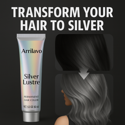 SilverLustre™ — Glow with Naturally Vibrant, Silky-Soft Silver Hair That Steals Every Glance