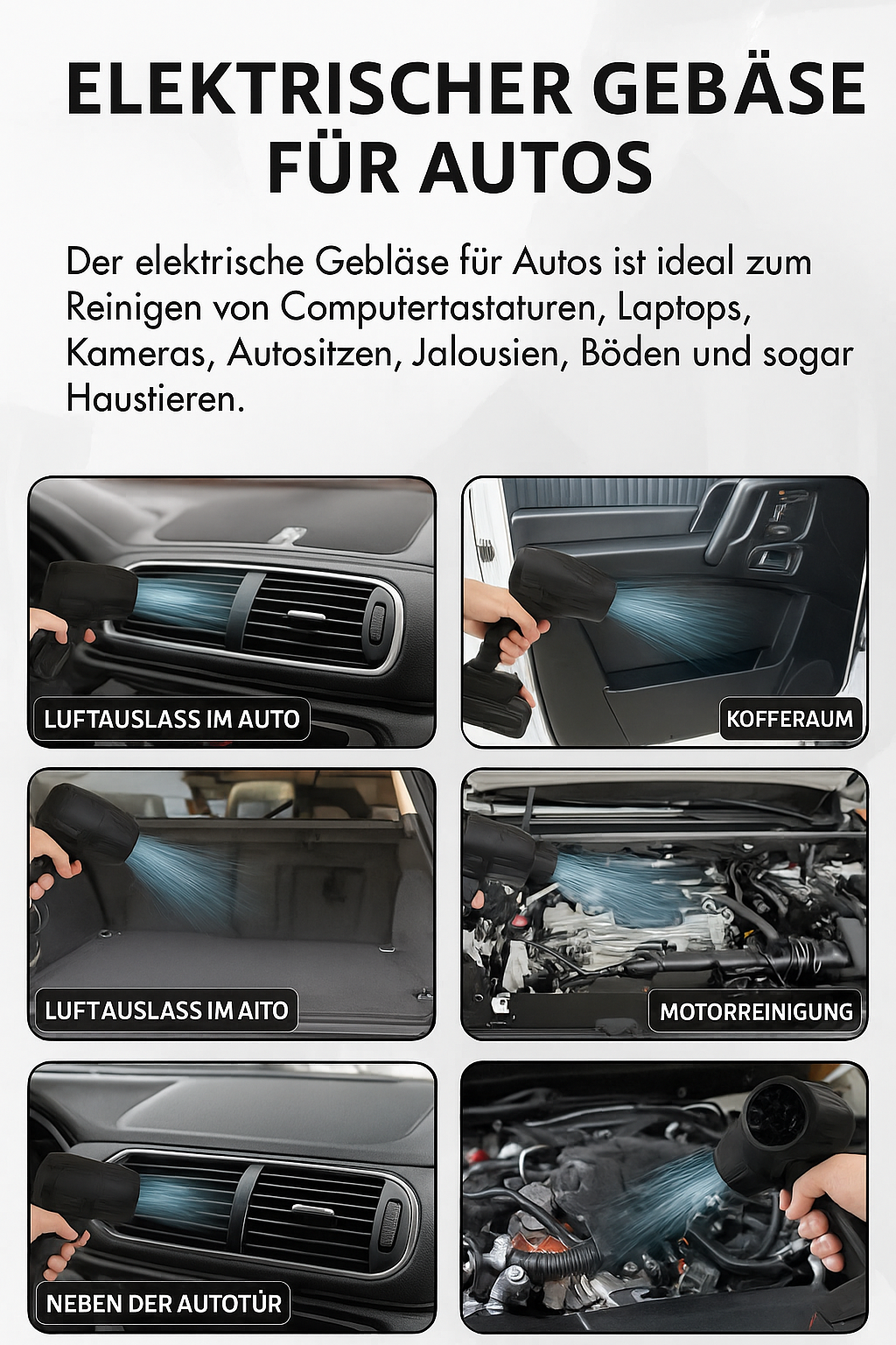 Leaf Breeze Cordless Blower for Lightning-Fast Removal of Leaves, Dirt, Dust, and Everyday Debris 3