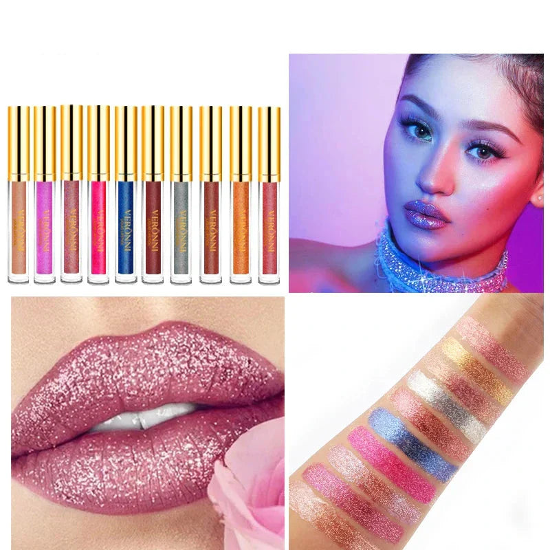 Liquid Lipstick | Intense Color, Mirror Gloss (1+1 FREE) 4