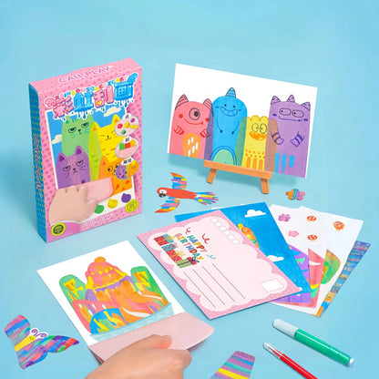 Magic Rakel-Malkit-scratch pictures without chaos for creative children 4