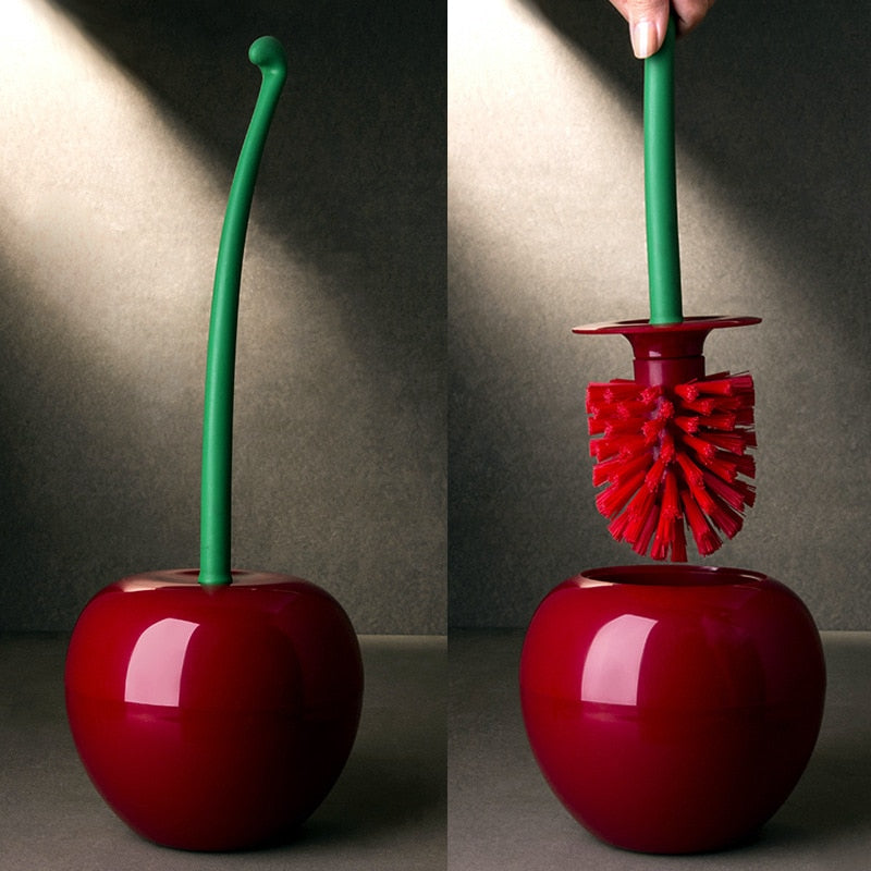ArtZ® Nordic Cherry Toilet Brush and Holder